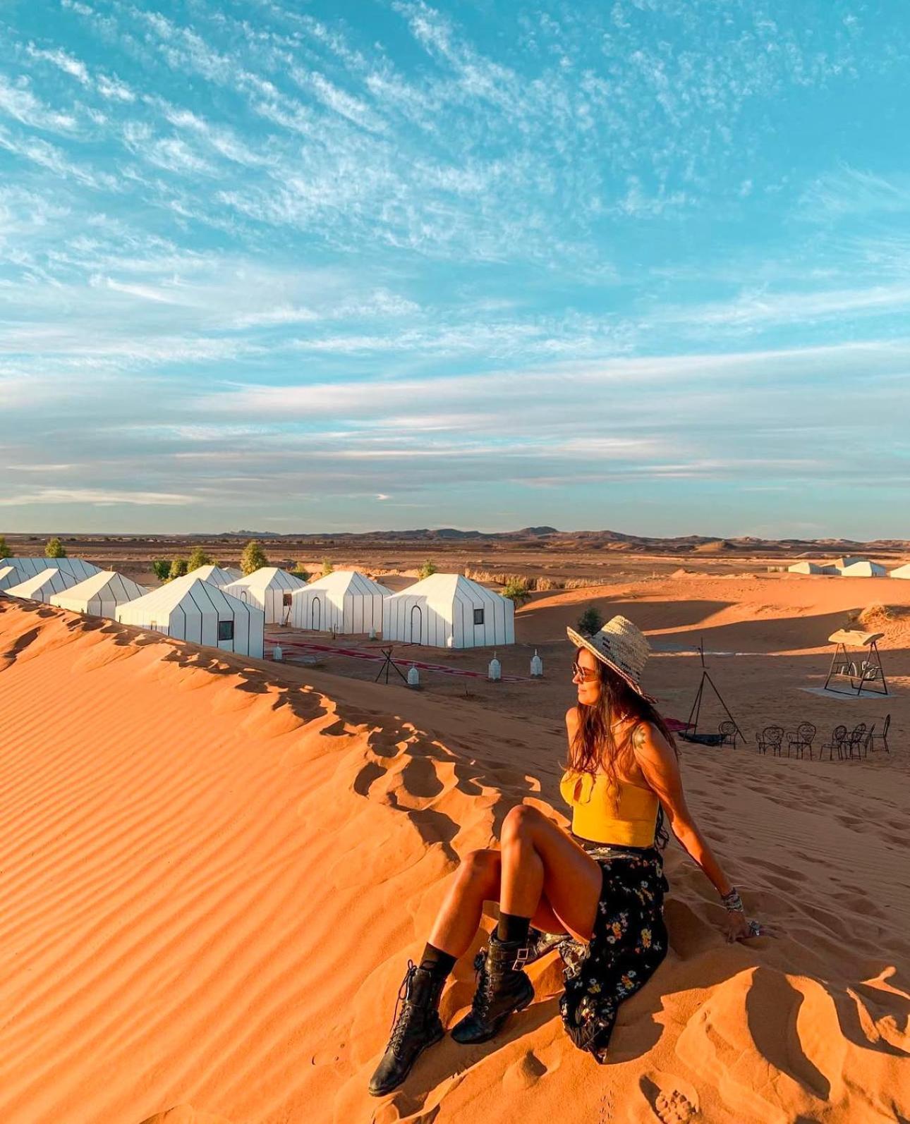 Sahara Vibes Luxury Camp Villa Merzouga Ngoại thất bức ảnh